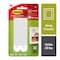 3M 3M Command White Picture Hanging Strips 20 lb 4 pair 17217-ES - alternate 2